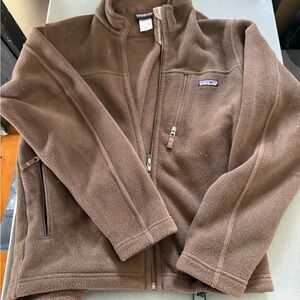 Patagonia Synchilla Chocolate Fleece Jacket Mens Medium